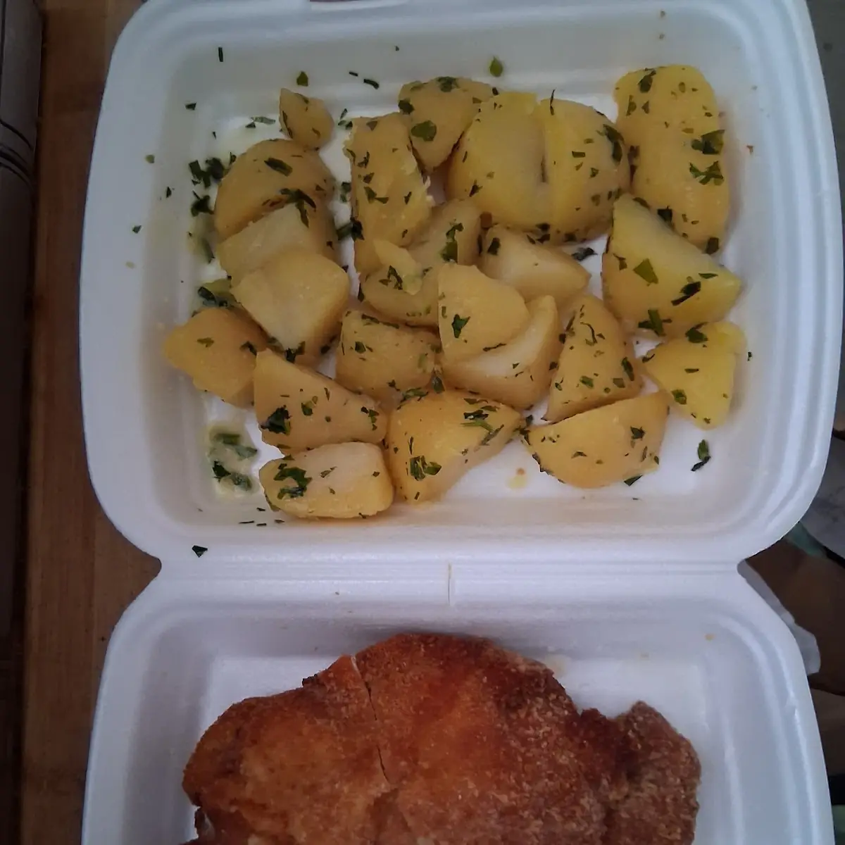Hühner Cordon Bleu Mit Petersilien Kartoffeln