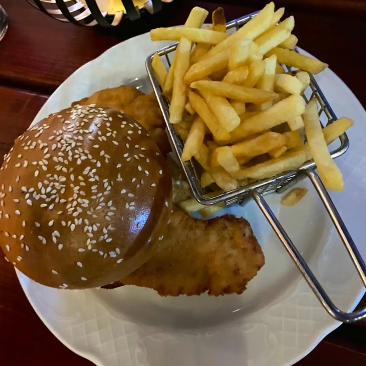 Hamburguesa de Pollo
