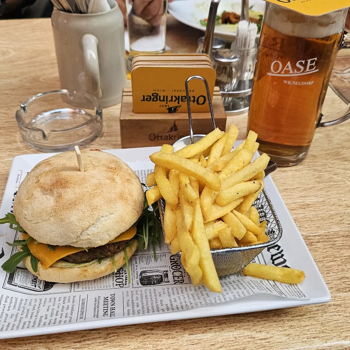 Veganer Burger