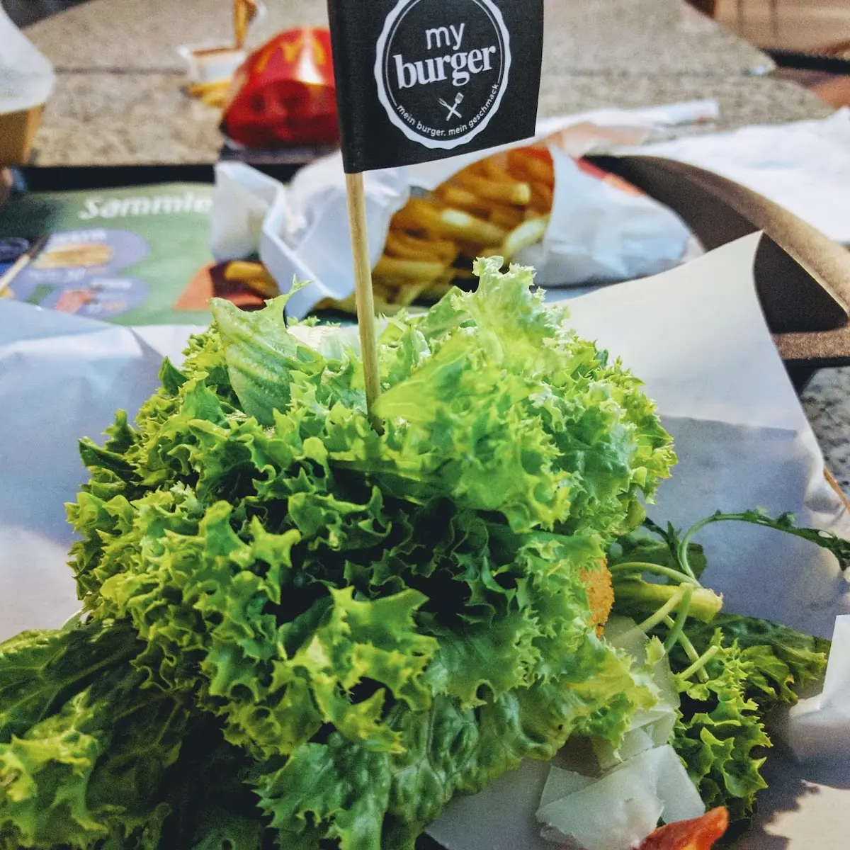 My Burger Chicken Salat