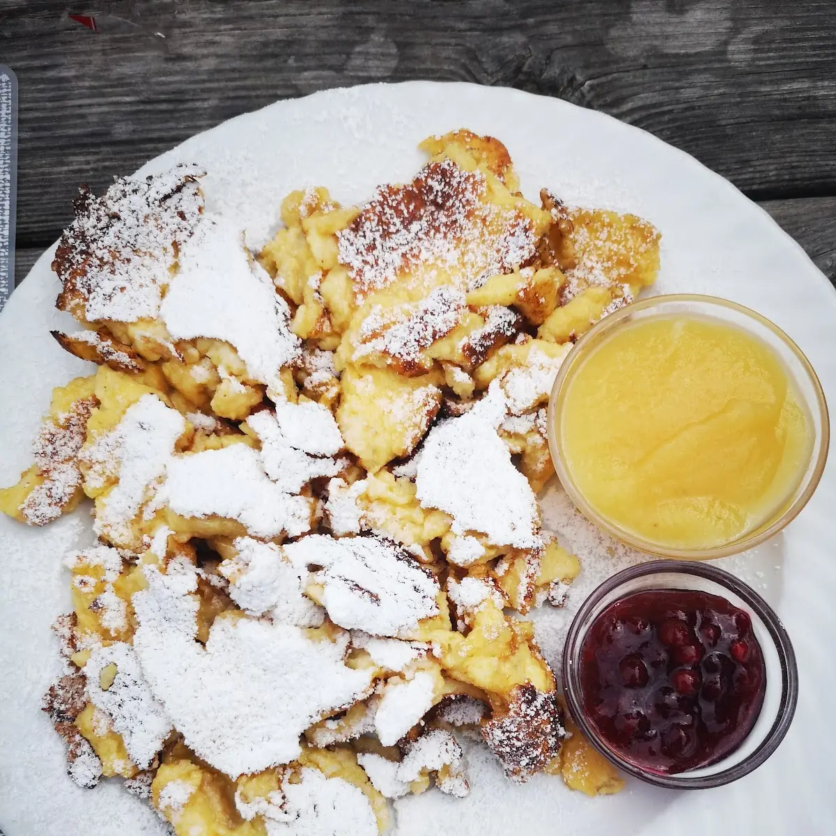 Kaiserschmarrn Mit Apfelmus