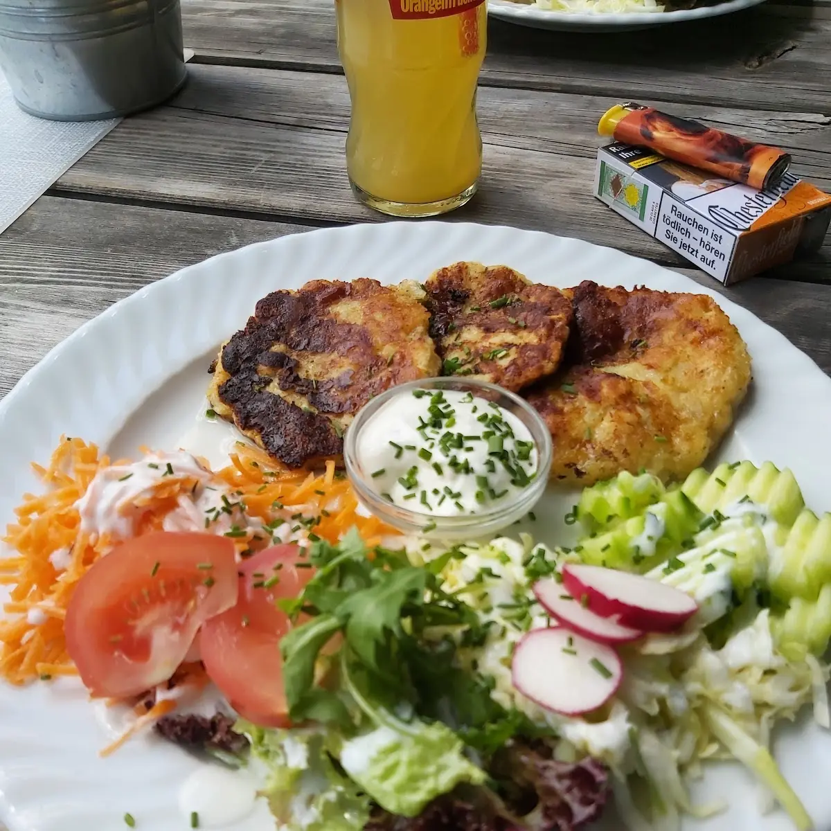 Salat Mit Zerggl