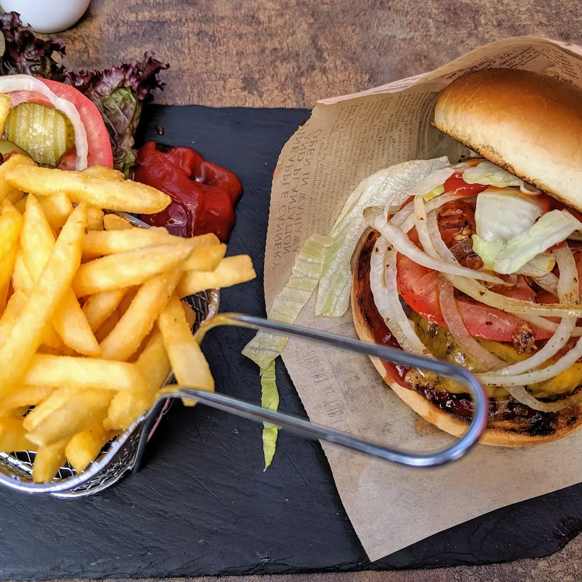 Burger Menü