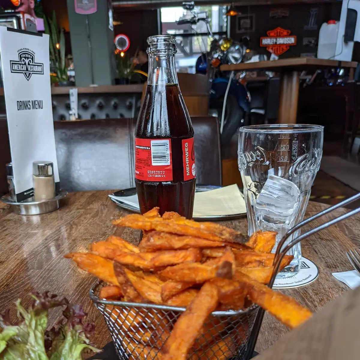 Süßkartoffeln Pommes