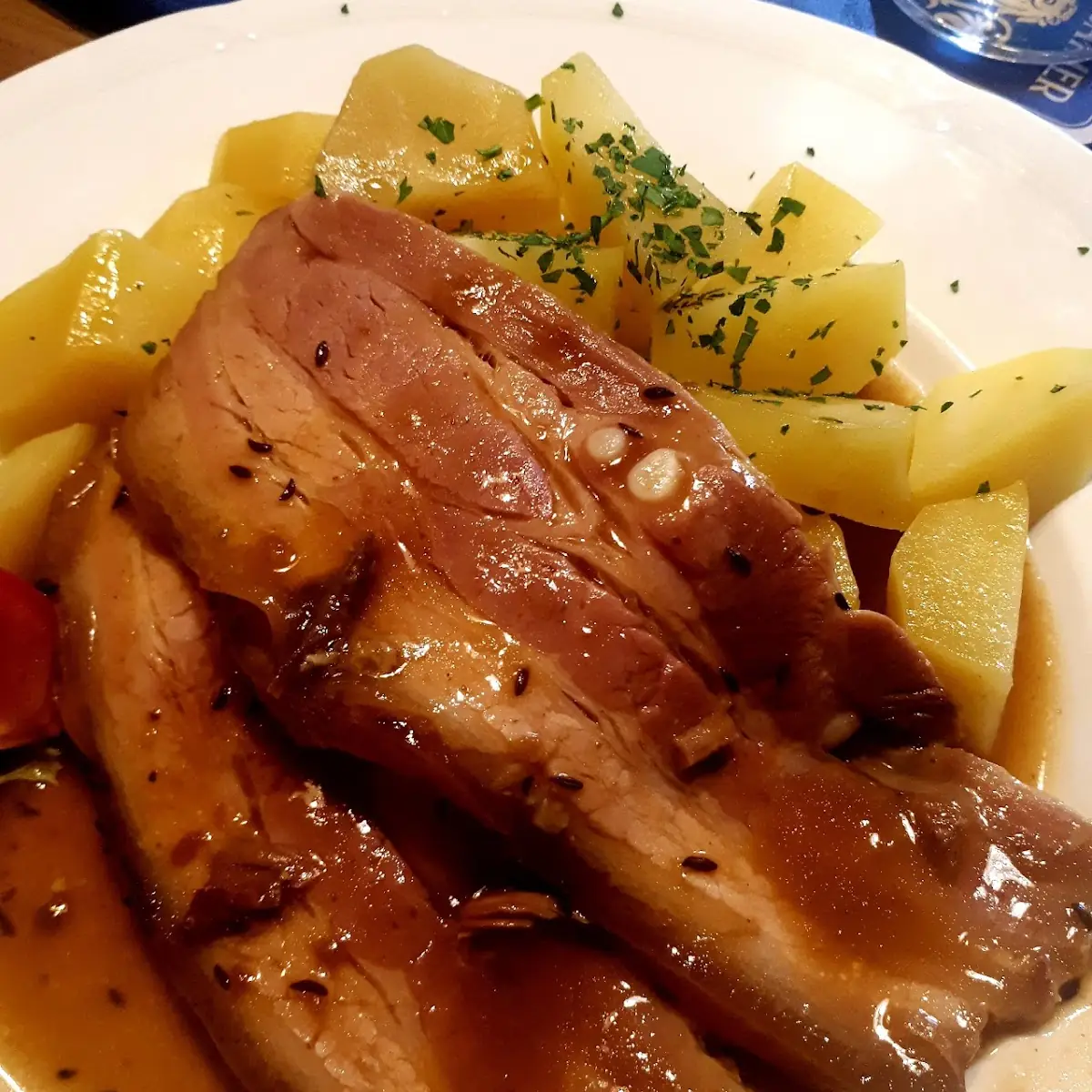 Kümmelbraten Mit Kartoffeln