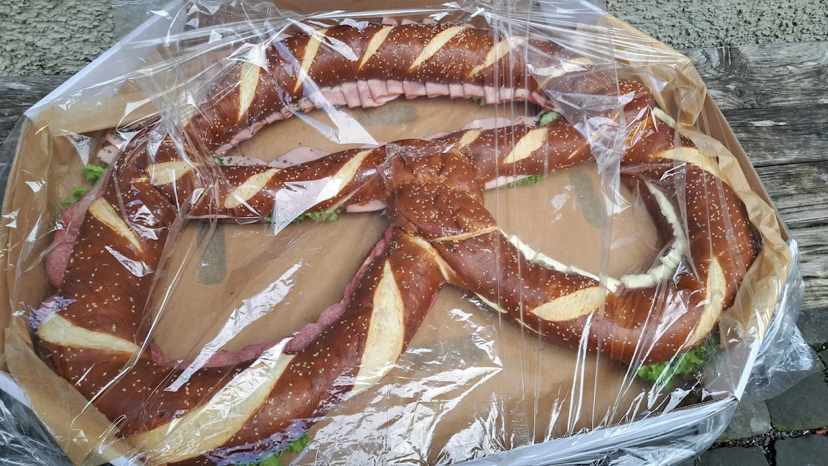 Belegte Brezel