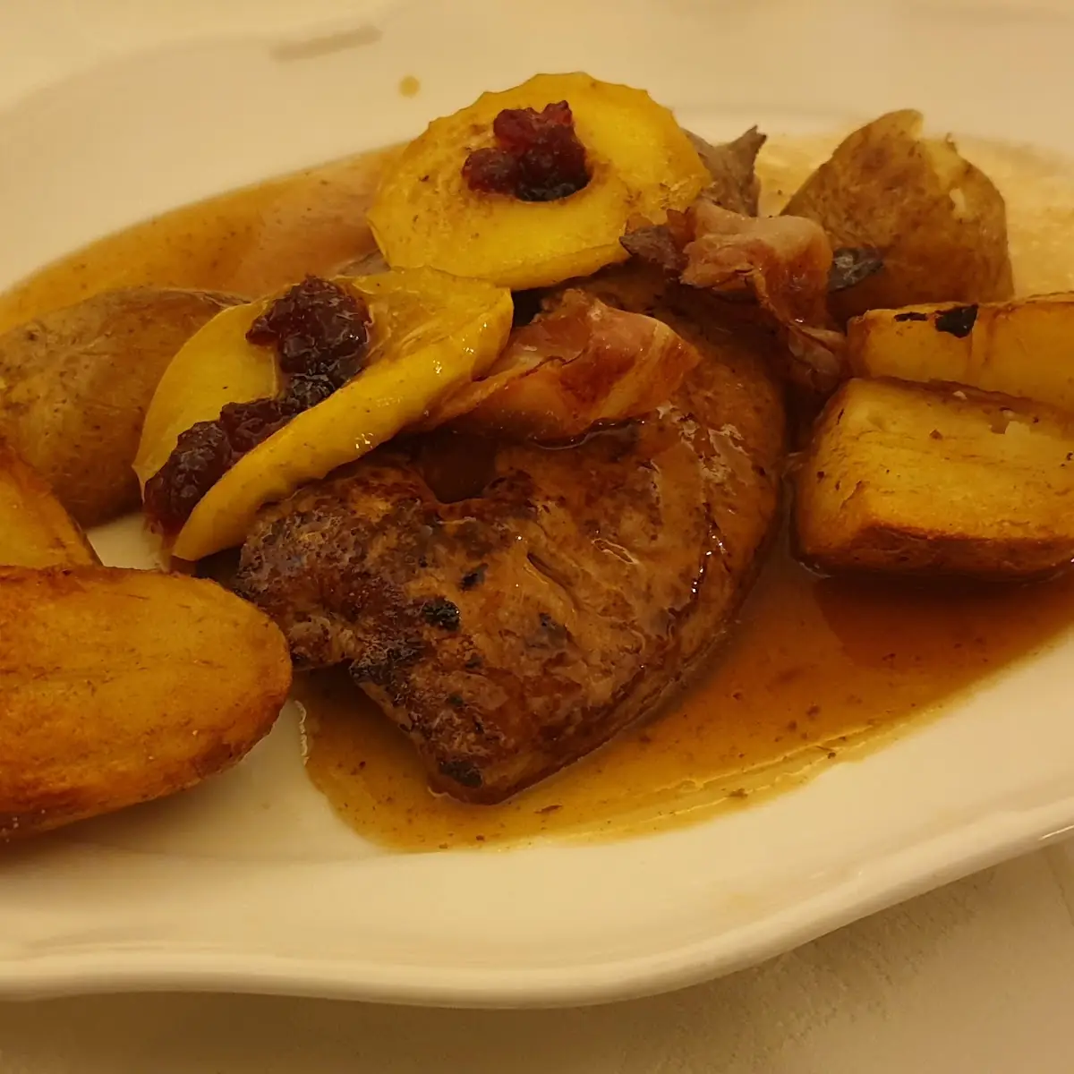 Kalbsleber Mit Bratkartoffeln