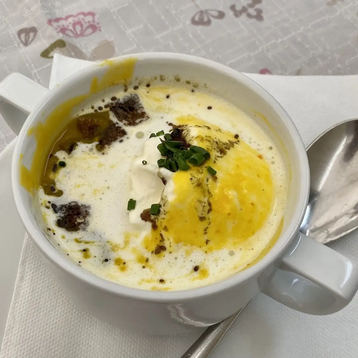 Kürbiscremesuppe