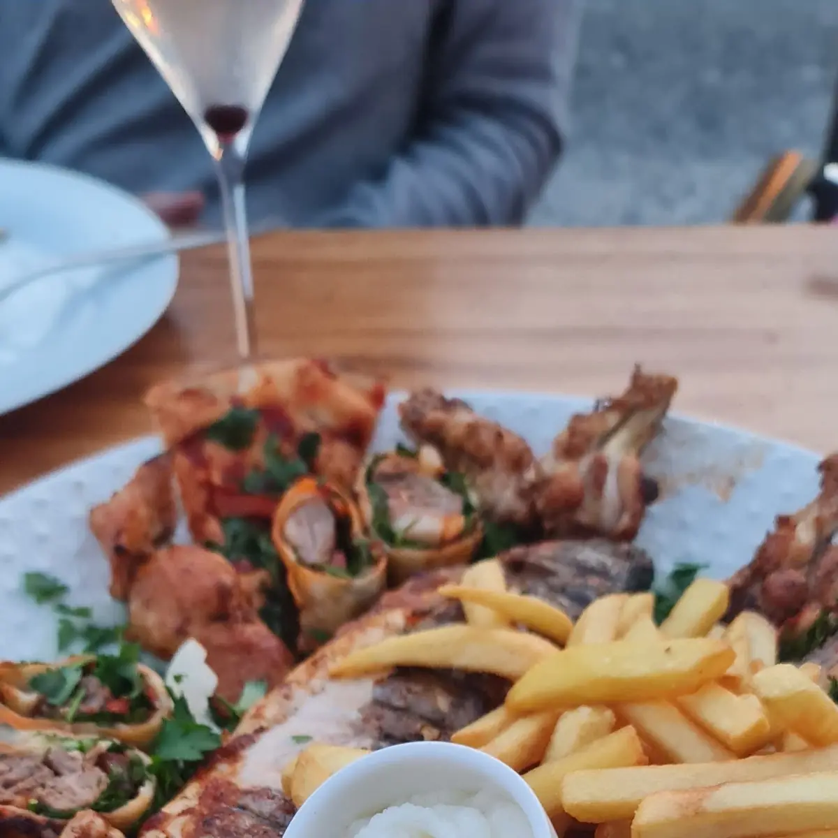 Leckere Grillplatte
