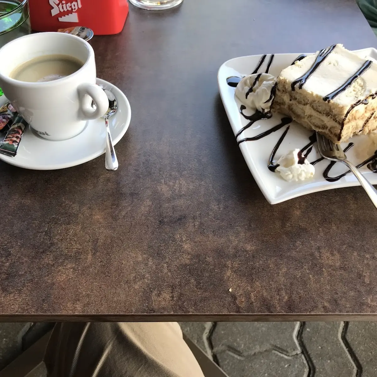 Tiramisu Und Kaffee