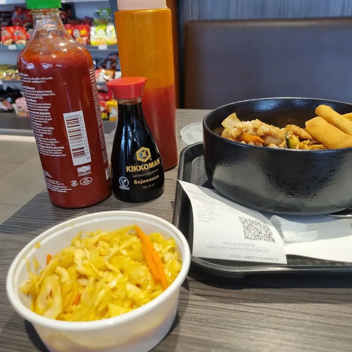 Krautsalat, Zushi Market Plus Schottengasse