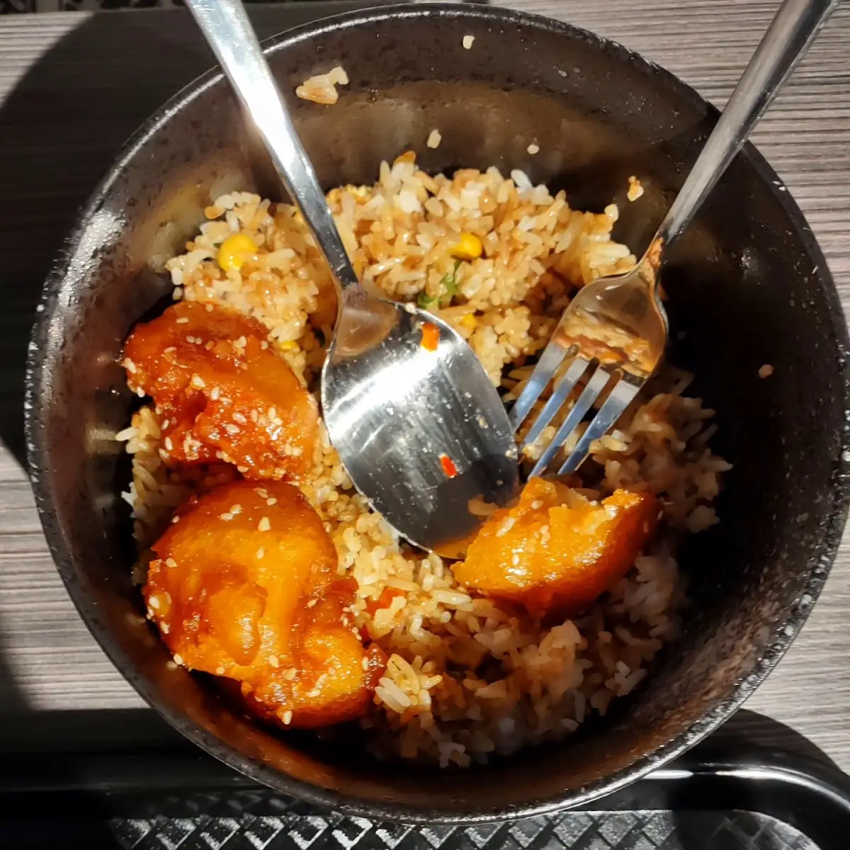 Orange Chicken Fried Rice