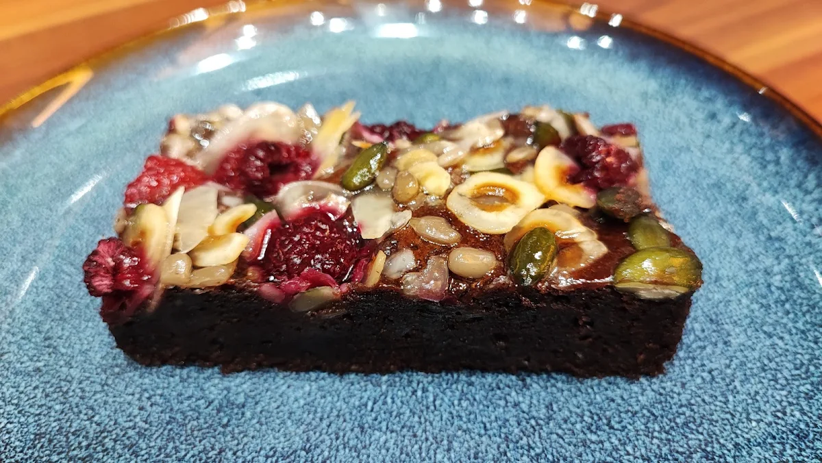 Himbeer Brownie