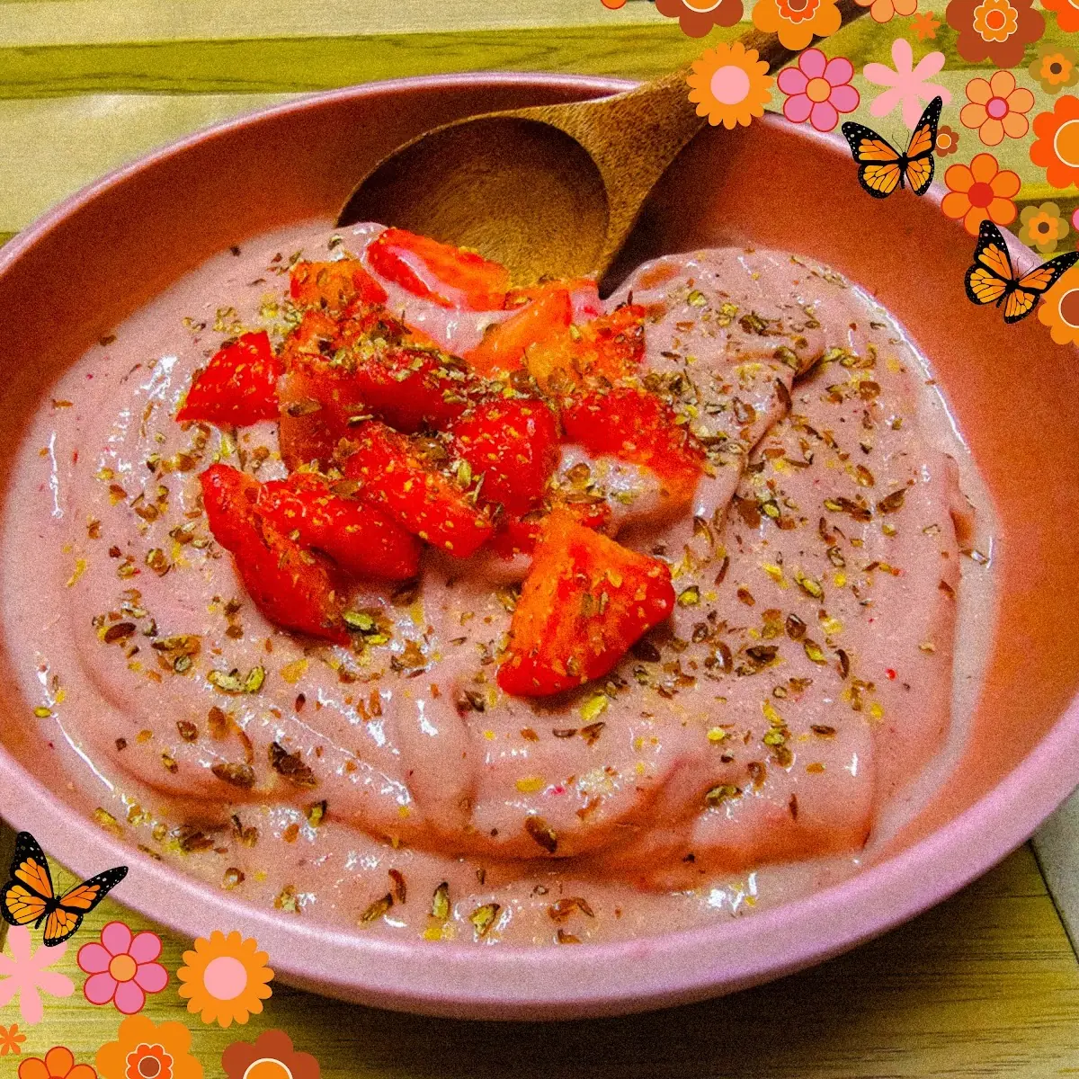 Strawberry Protein Bowl