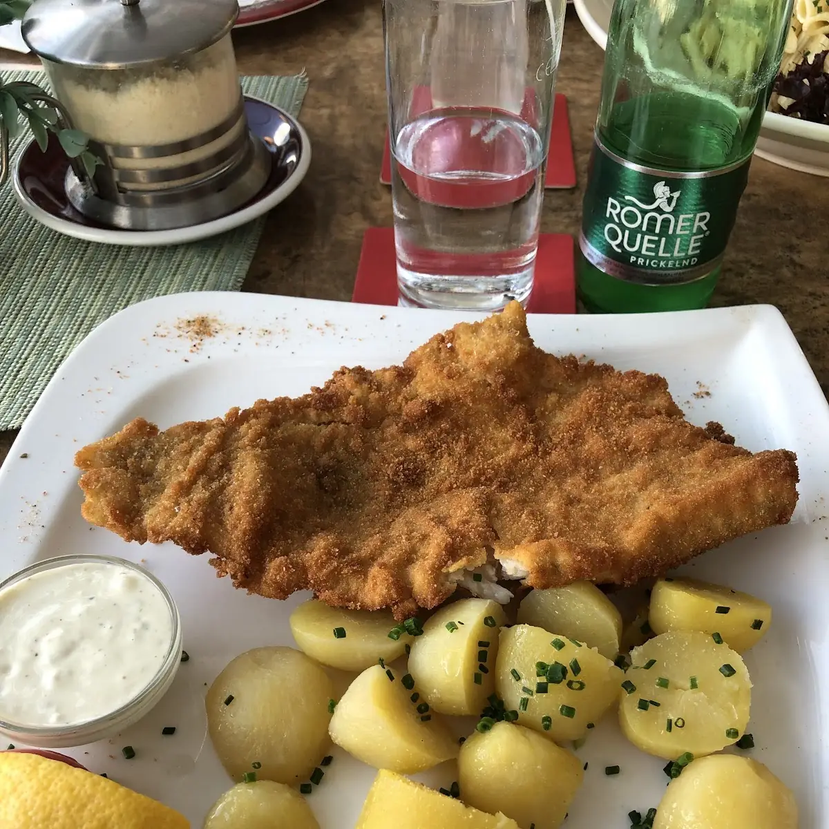 Gebackenes Schollenfilet