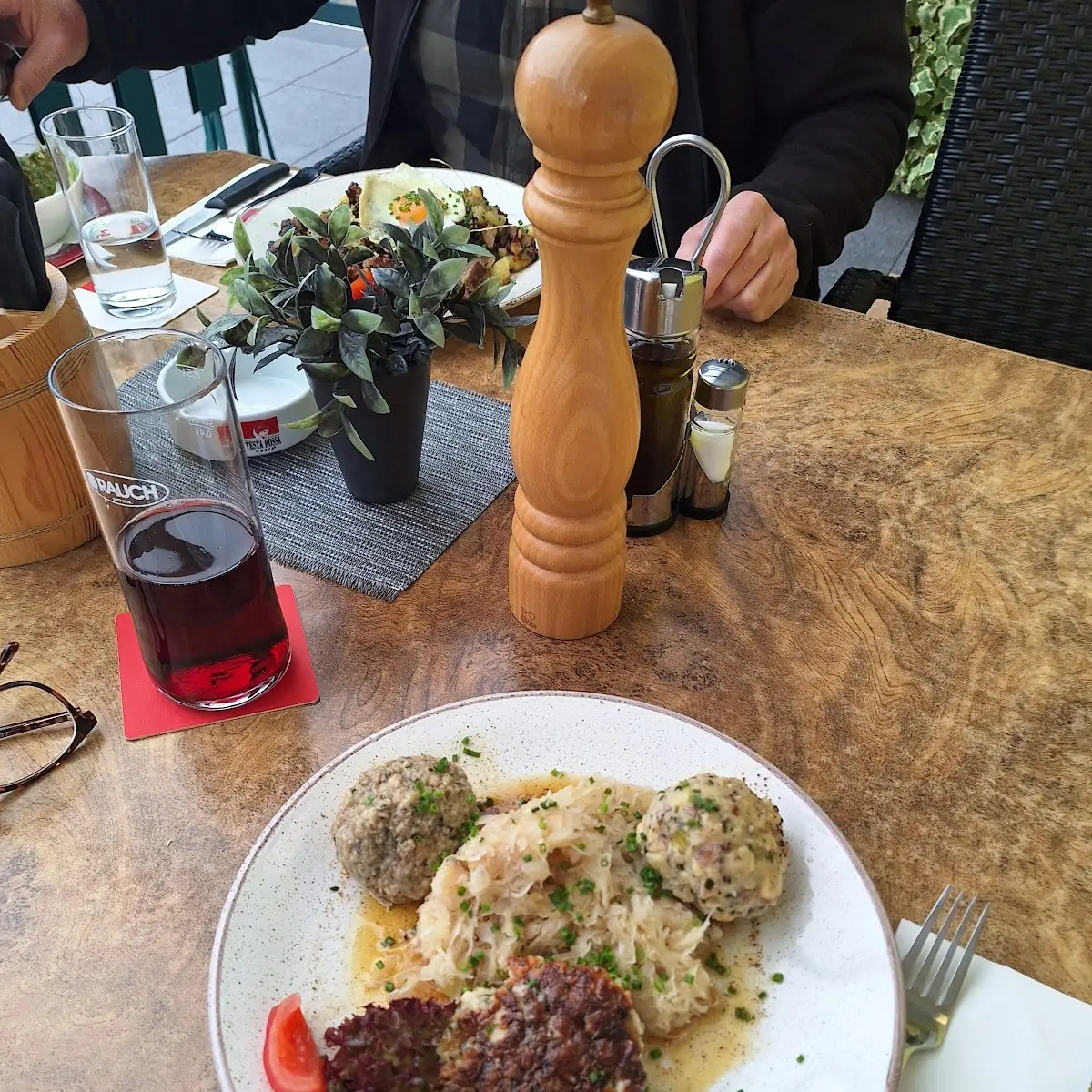 Knödel Mit Kraut