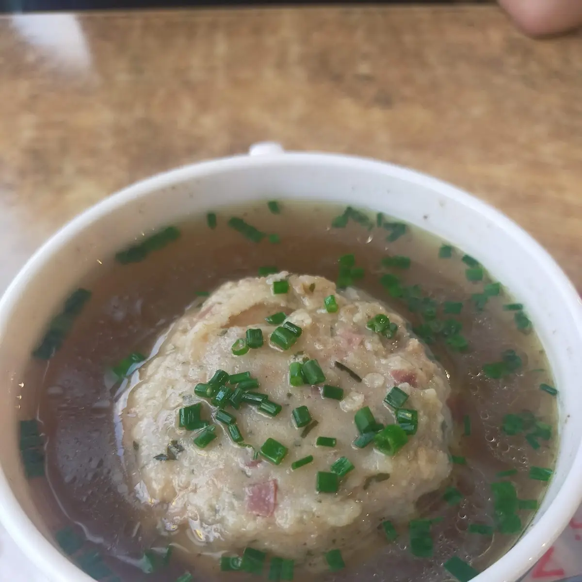 Tiroler Knödel Soupe