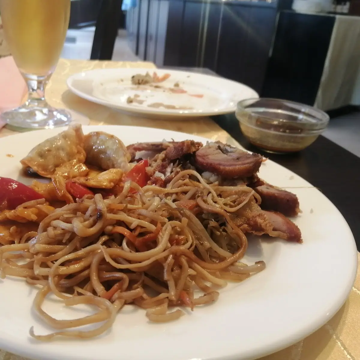 Crispy Duck with Noodlesi
