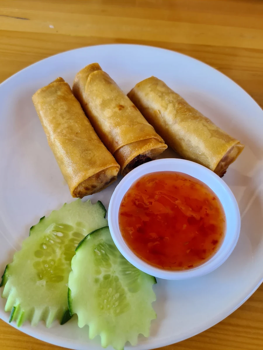 Vegetarische Frühlingsroöle