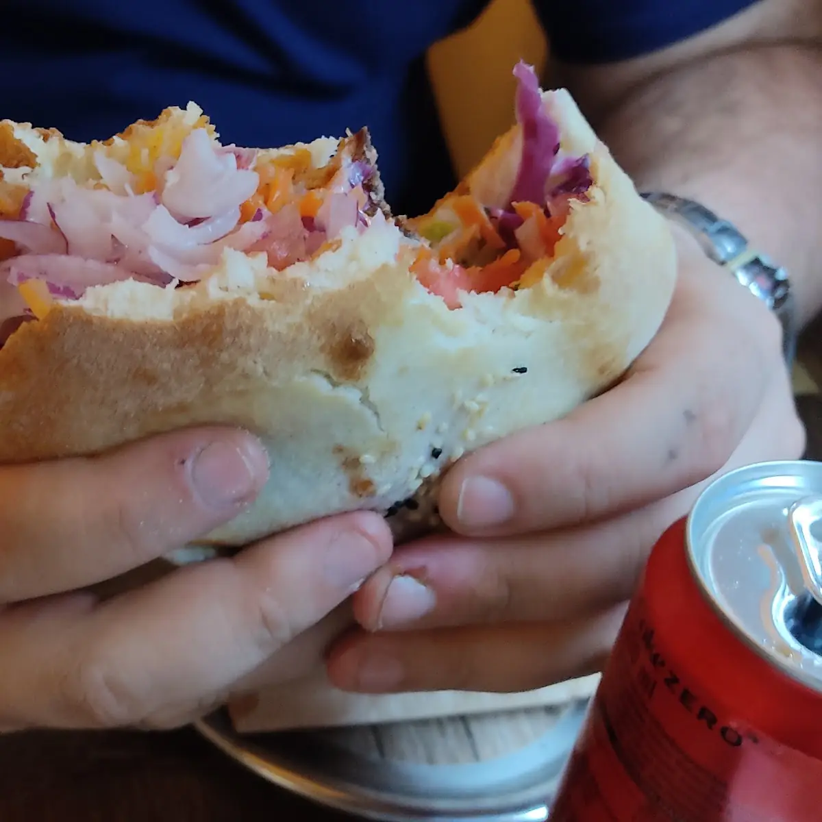 Sandwich de Snitzel