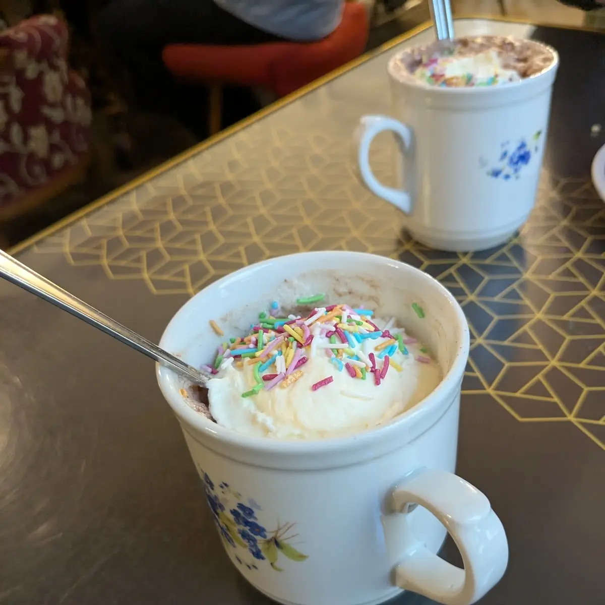 Hot Chocolate with Cream on Top