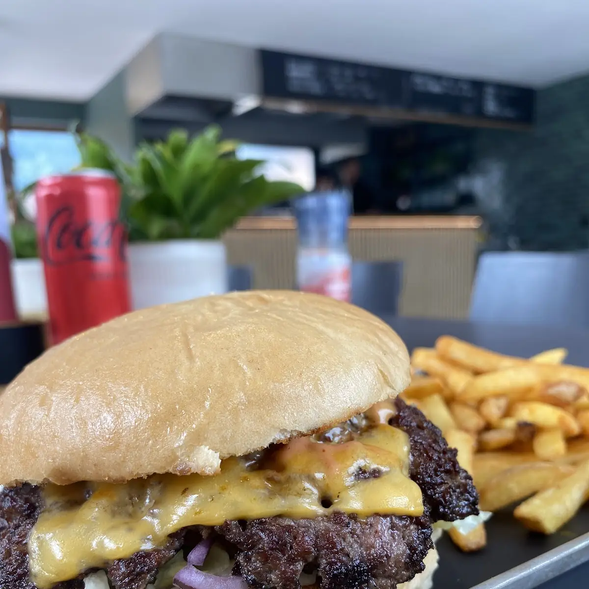 Befo Burger Menü
