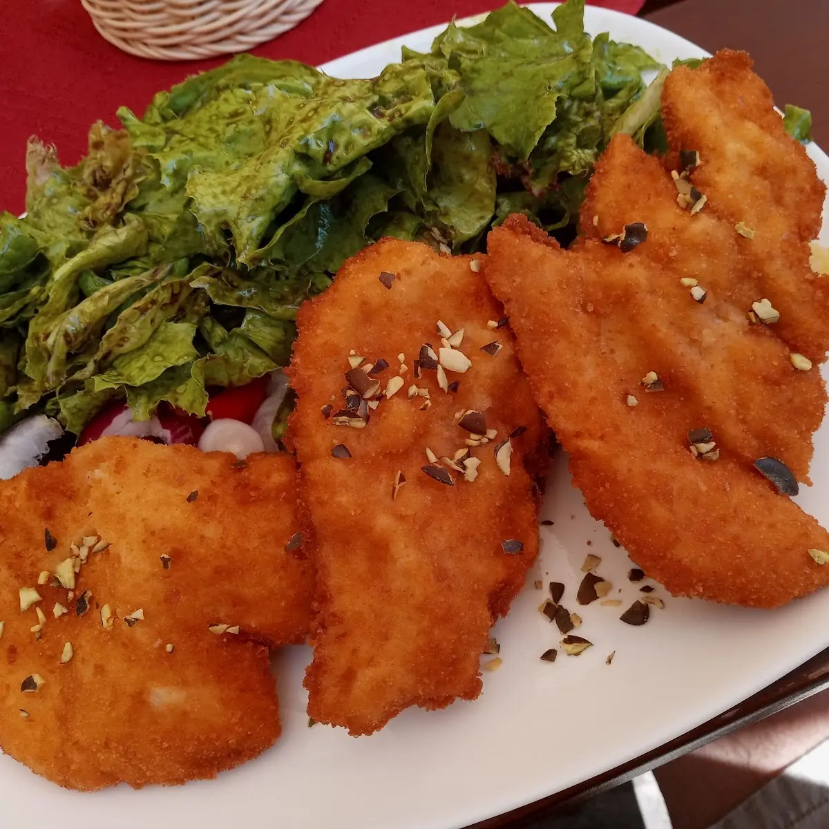 Backhendlsalat