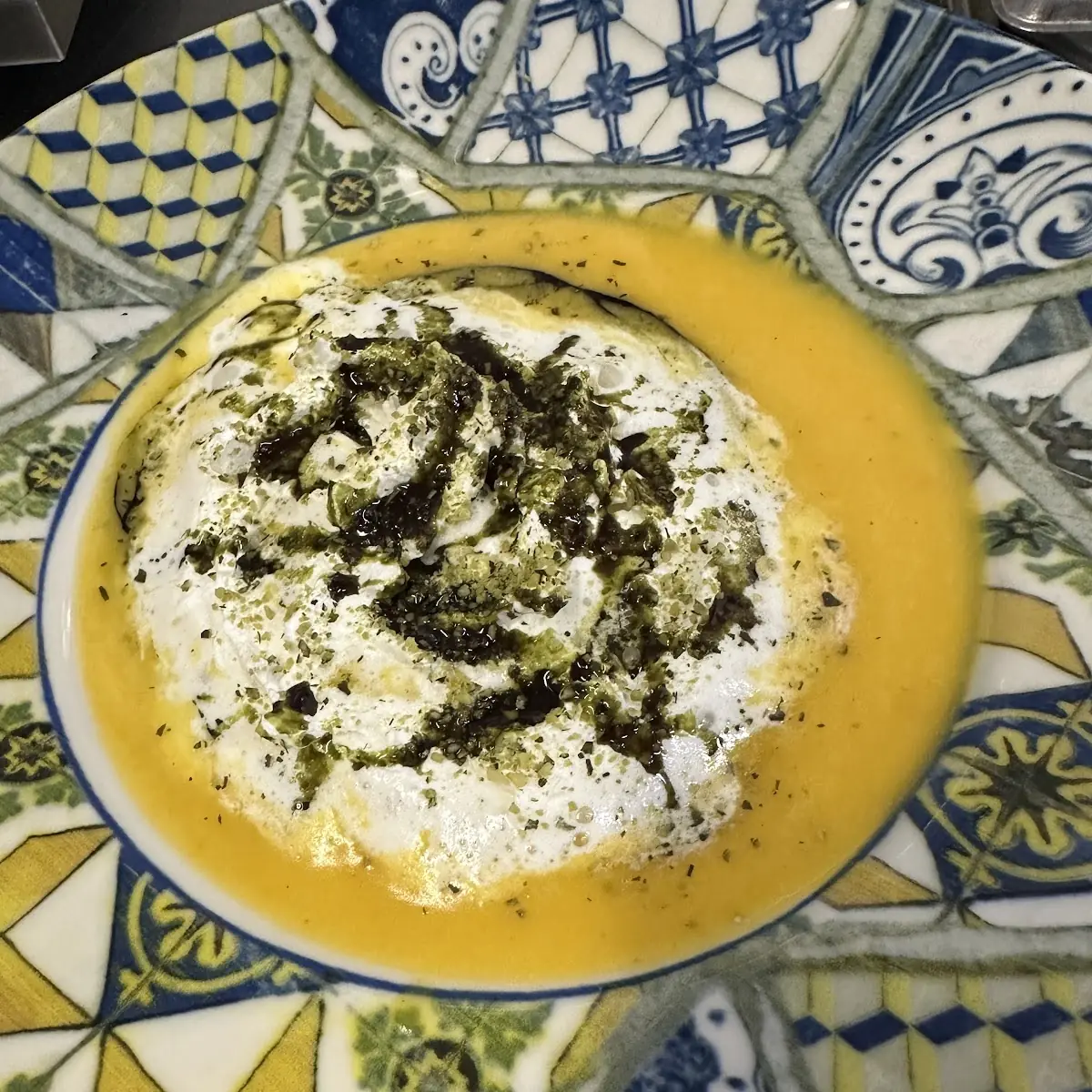 Kürbiscremesuppe
