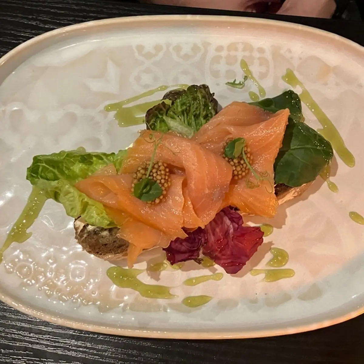 Mit Lachs