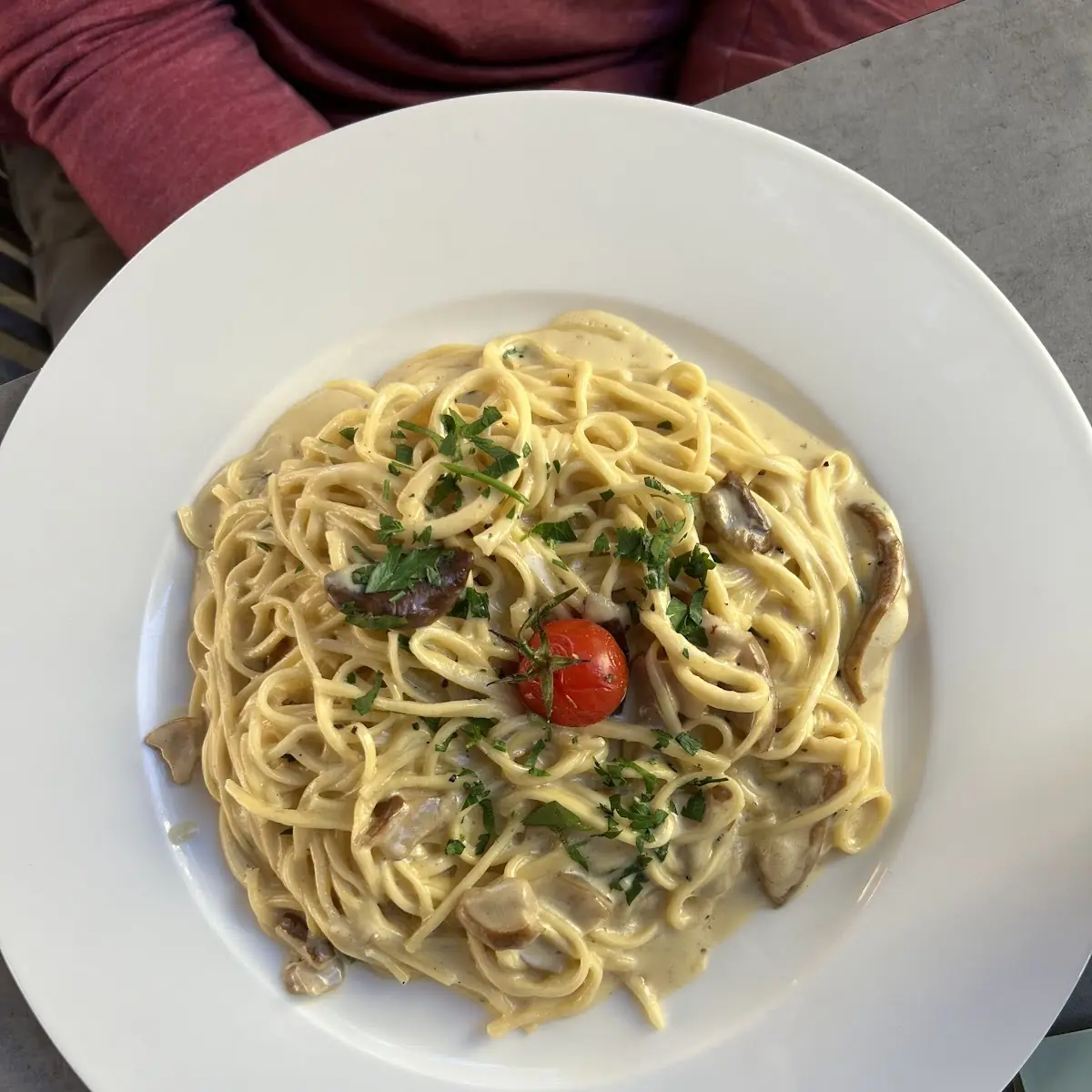 Mushroom Spaghetti