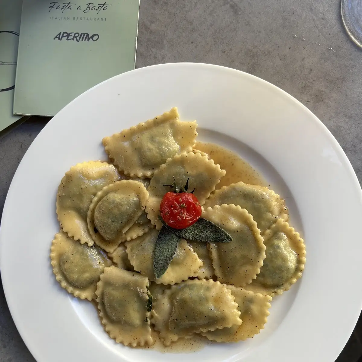 Spinach Ravioli