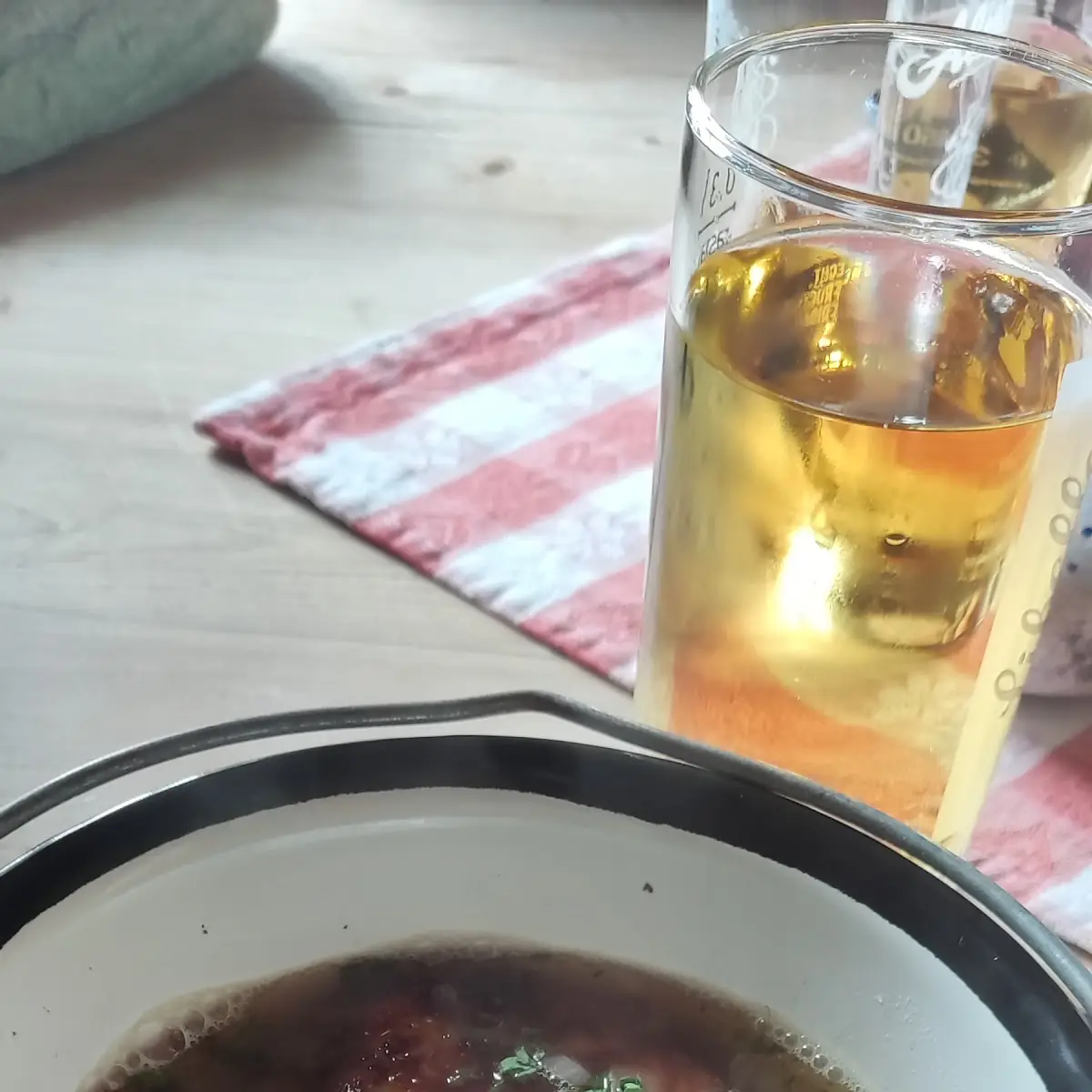 Kaspressknödelsuppe