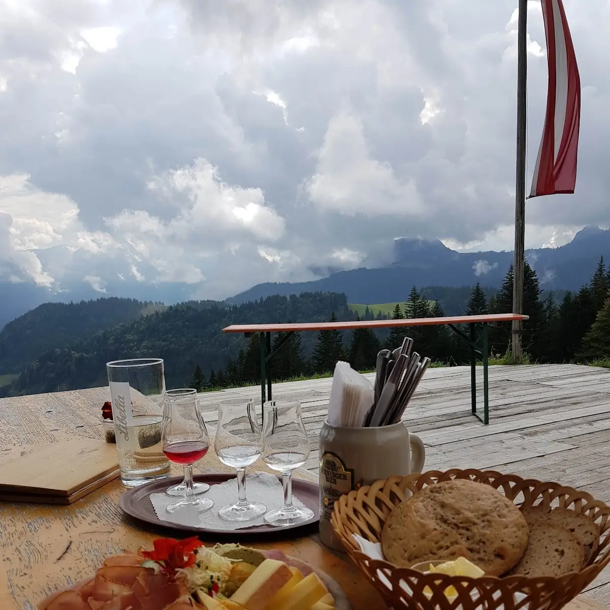 Schnaps Frühstück