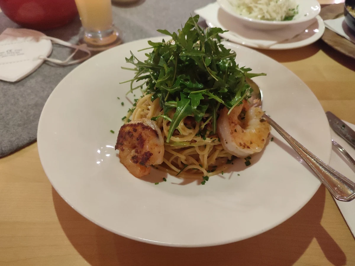 Nudeln Mit Garnelen