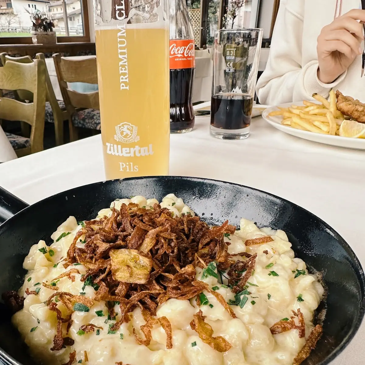 Käsespätzle Mit Röstzwiebeln