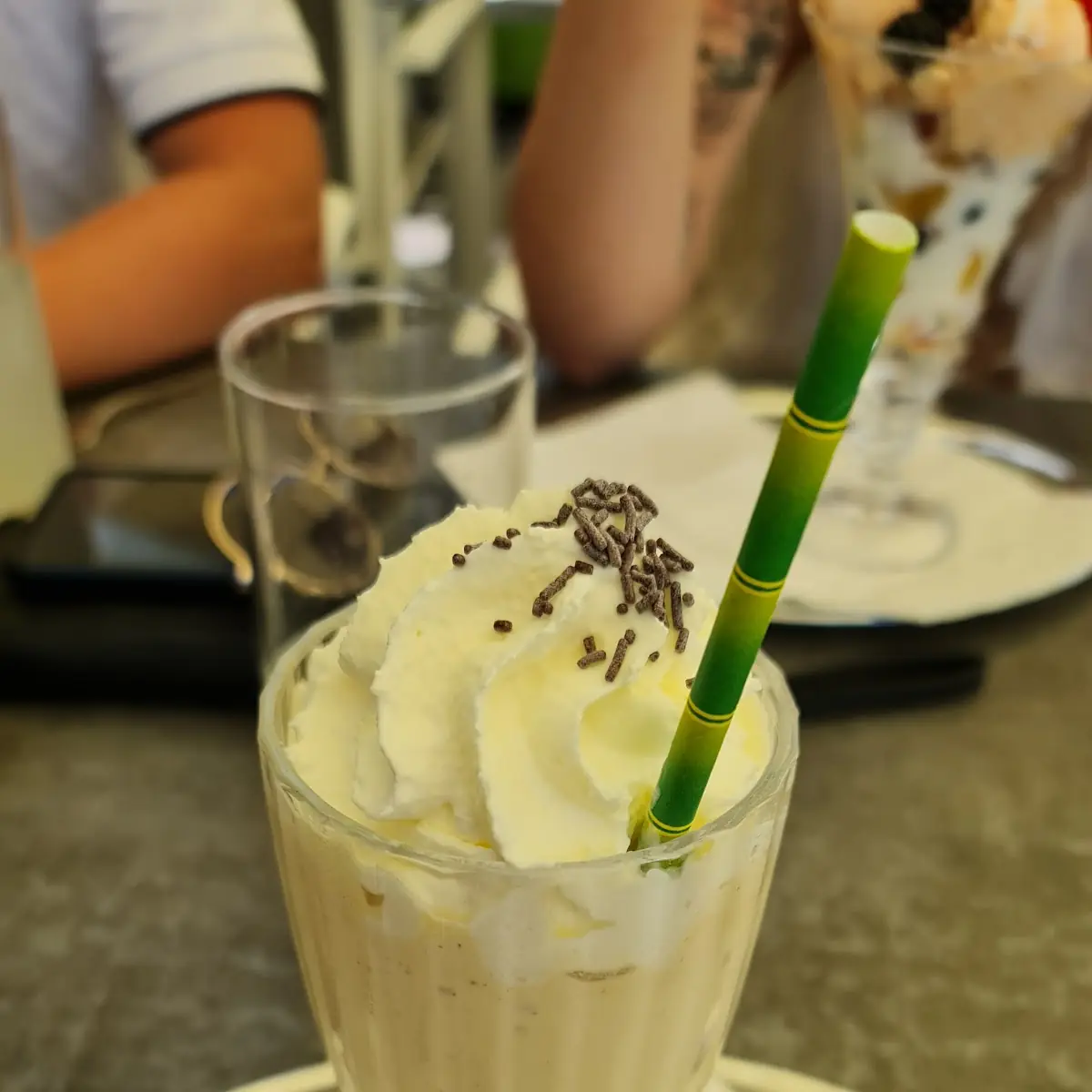 Eiskaffee Gerührt