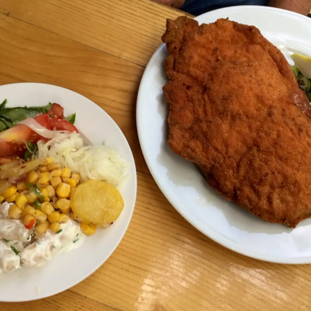 Breaded Schnitzel with Potato Salad