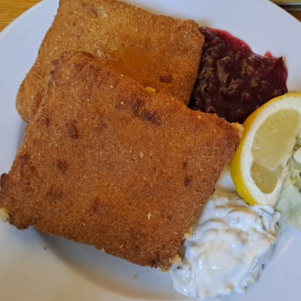 Gebackener Emmentaler