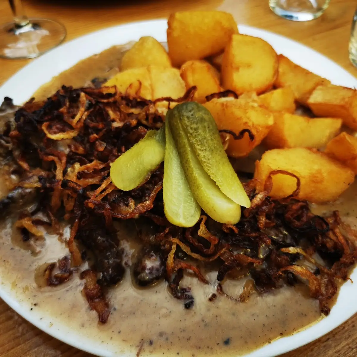 Zwiebelrostbraten
