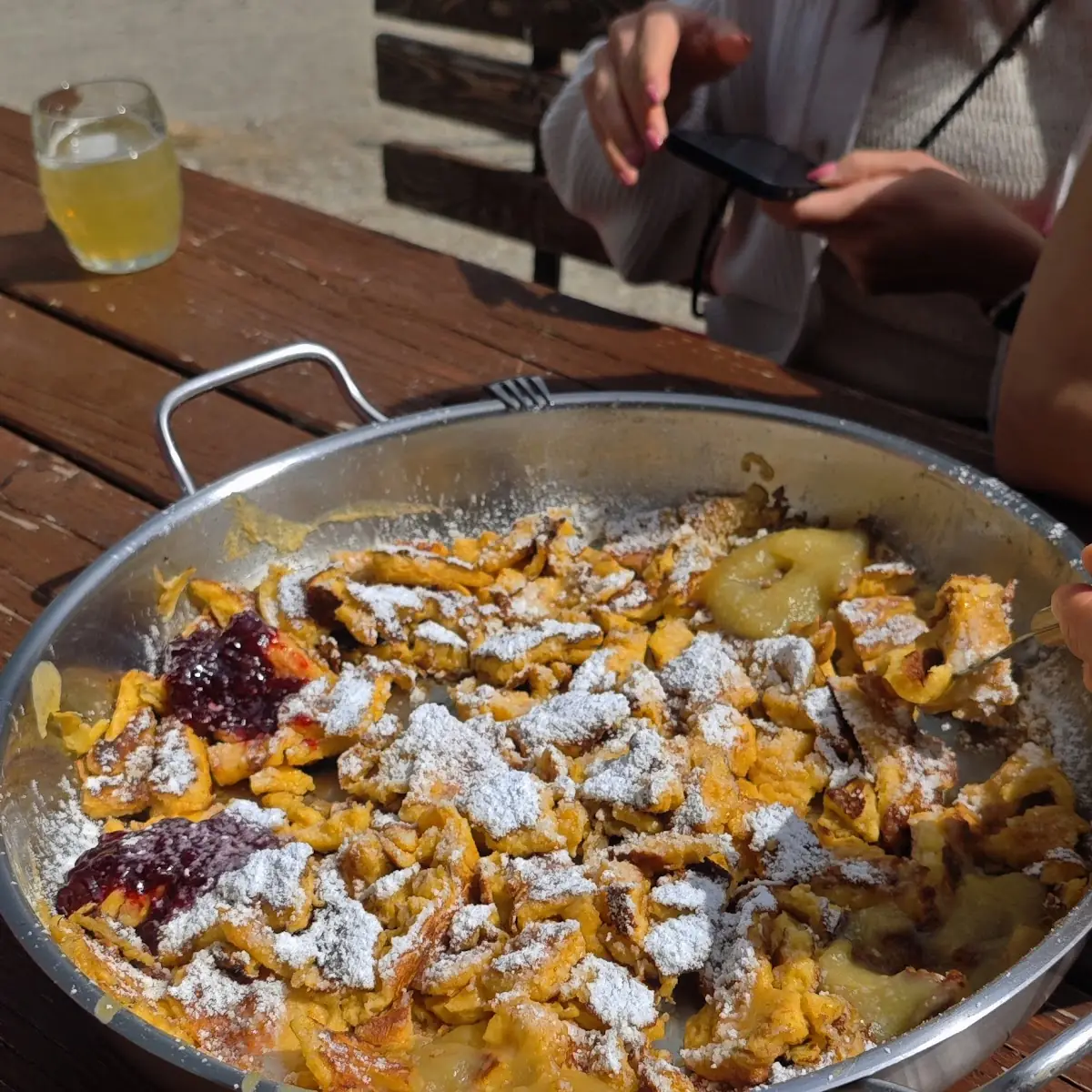 Kaiserschmarr’n Flambiert
