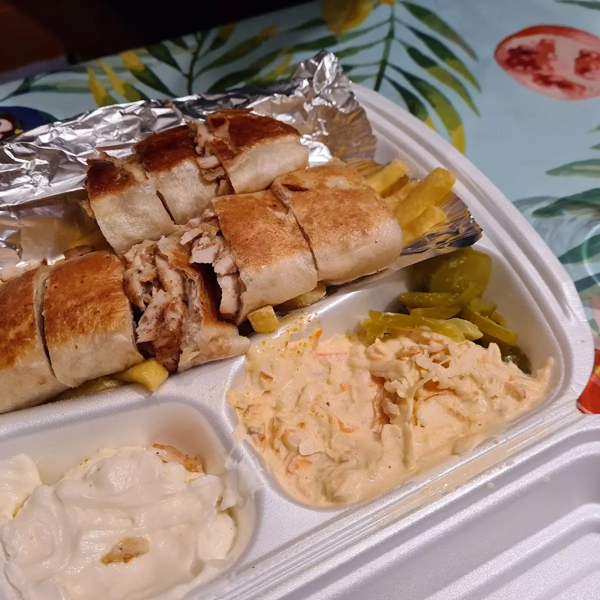 Schawarma Teller