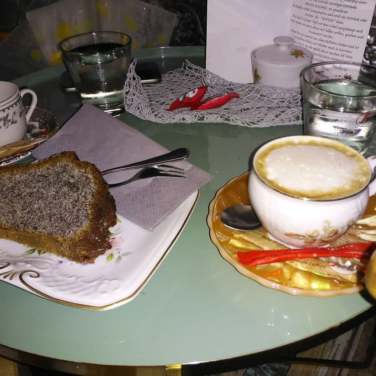 Vegane Mohntorte