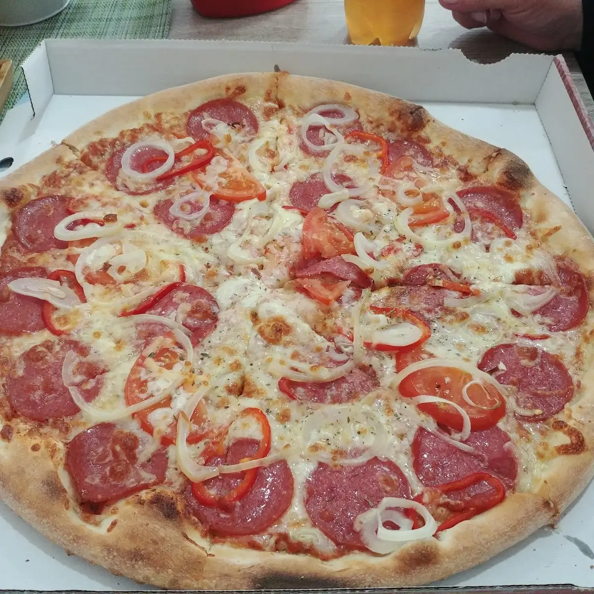 Pizza Rusticana Mit Zwiebeln