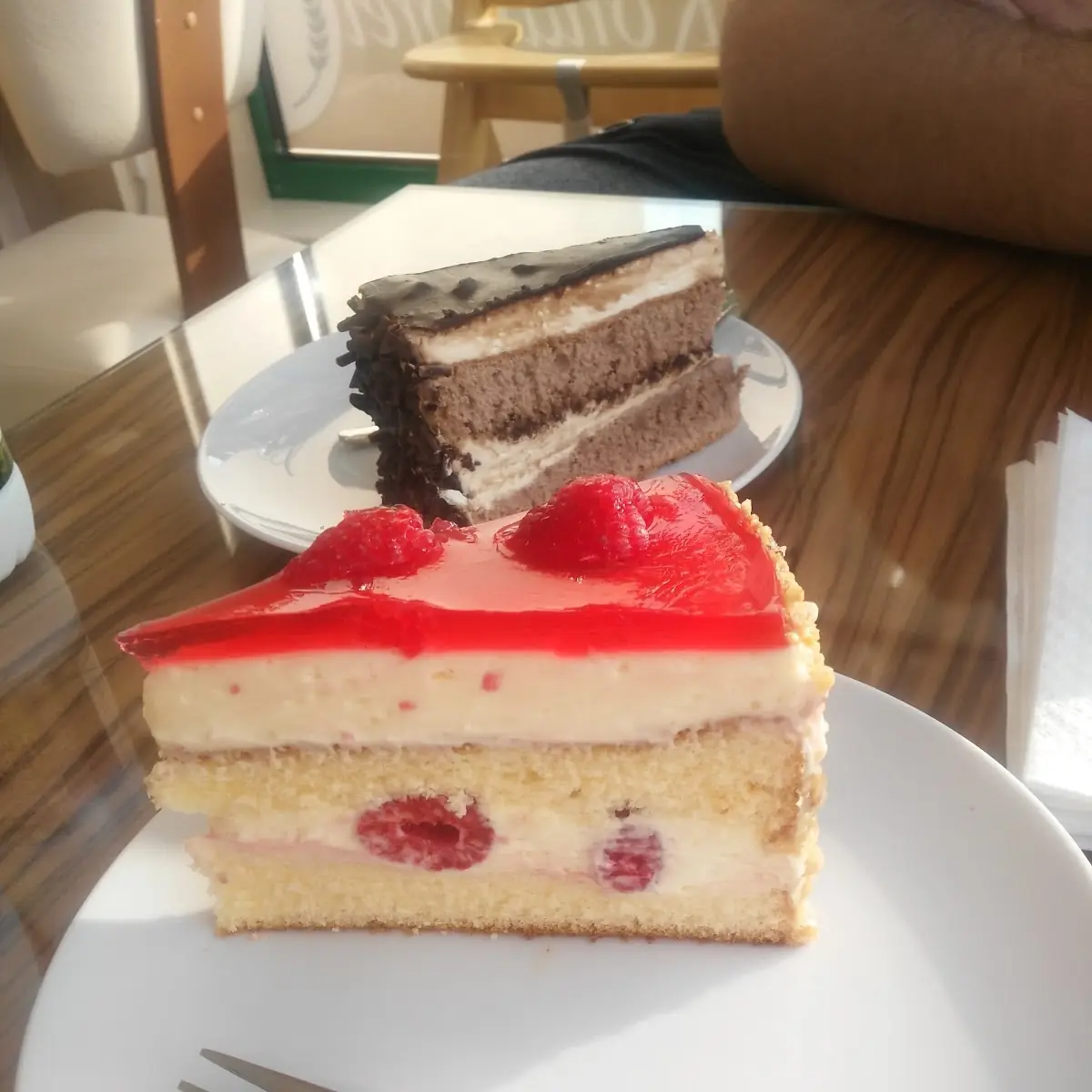 Frucht Torte Stück