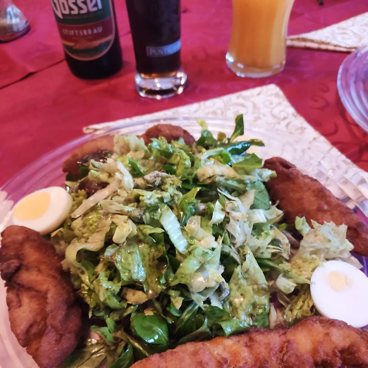 Backhendl-salat