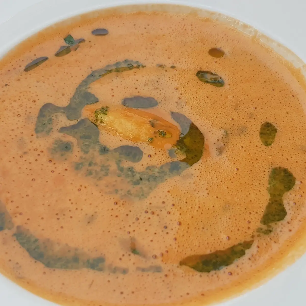 Tomatenschaumsuppe Mit Topfennockerl