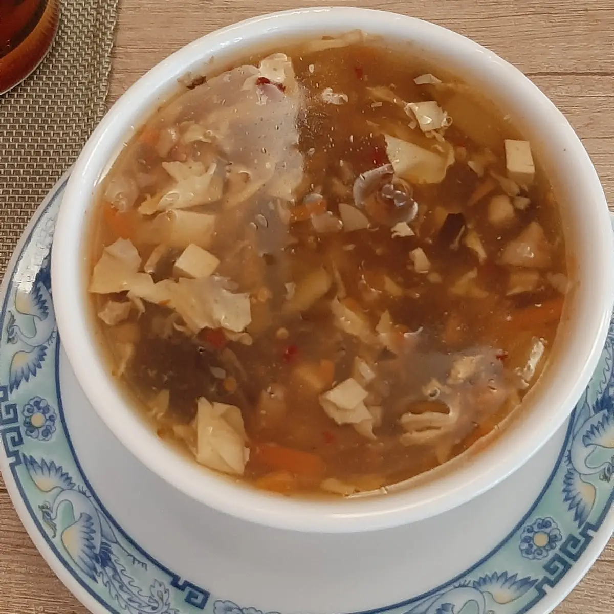 Sauer-scharfe Suppe