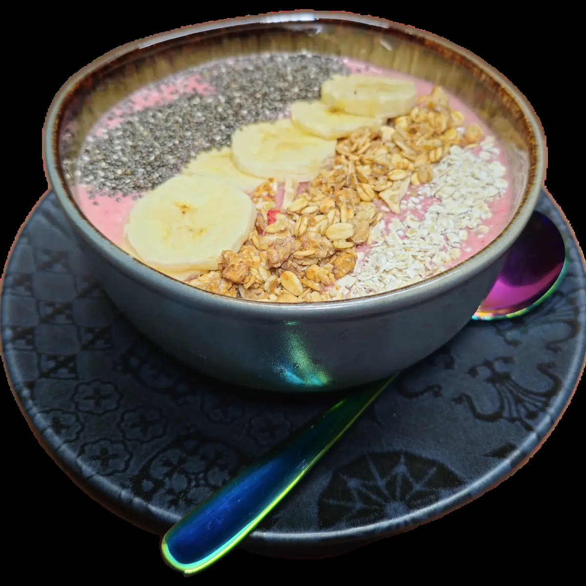 Crunchy Müsli Chia Joghurt Smoothie
