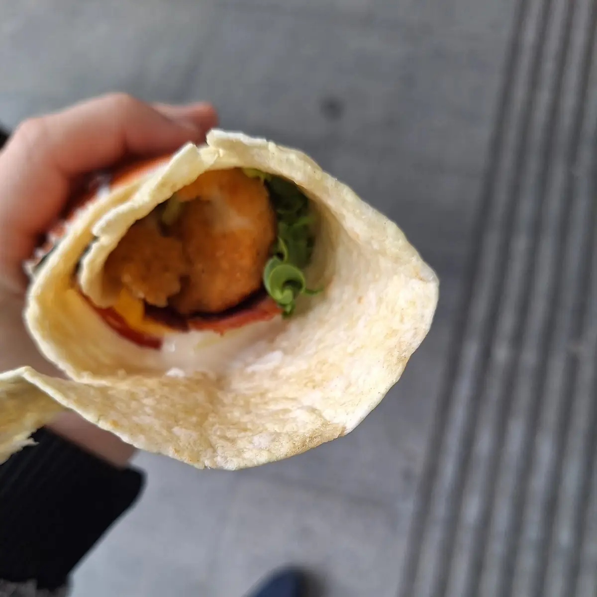 Hot Honey Premium Chicken Wrap