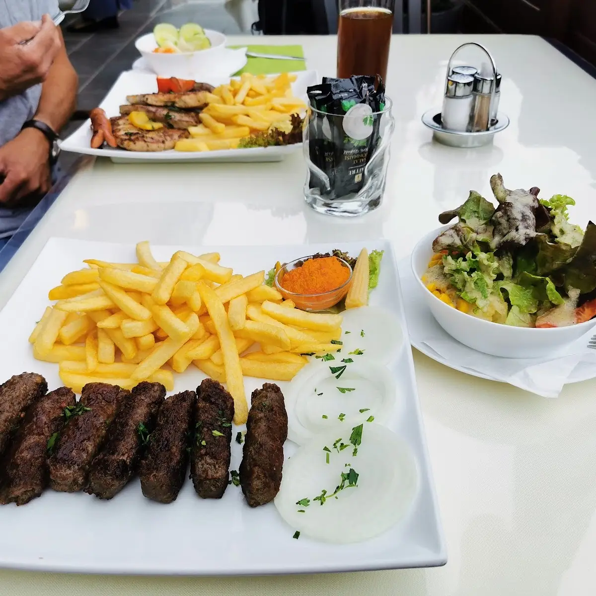 Das War Einmal Der Grillteller Und Einmal Cevapcici Mit Pommes